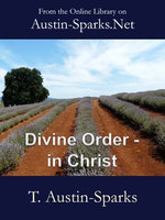 Divine Order - in Christ