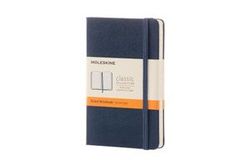 Moleskine Classic Pocket Ruled Hardcover Notebook - Sapphire Blue