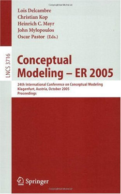 Conceptual Modeling - ER 2005