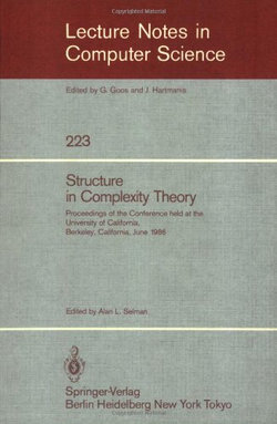 Structure in Complexity Theory