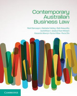 Contemporary Australian Business Law Contemporary Australian Business Law