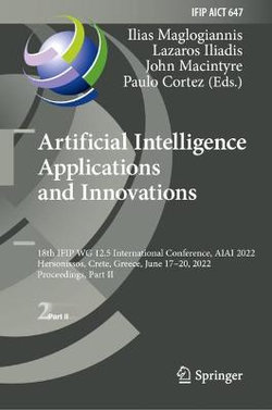 Artificial Intelligence Applications and Innovations Artificial Intelligence Applications and Innovations