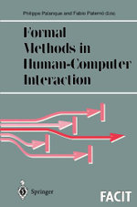 Formal Methods in Human-Computer Interaction