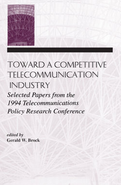Toward A Competitive Telecommunication Industry
