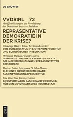 Repraesentative Demokratie in der Krise?