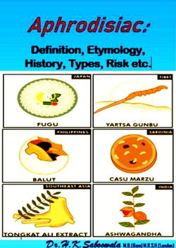Aphrodisiac: Definition, Etymology, History, Types, Risk etc.