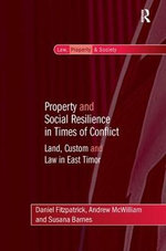 Property and Social Resilience in Times of Conflict