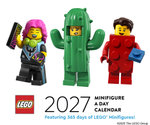 LEGO Minifigure a Day 2027 Daily Calendar