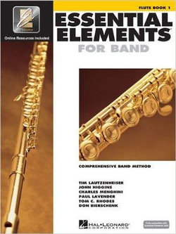 Essential Elements for Band - Flute Book 1 with EEi Book/Online Media