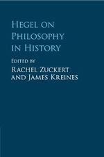 Hegel on Philosophy in History