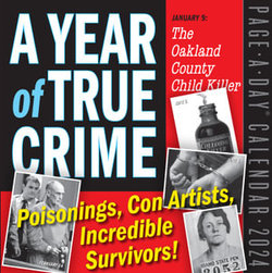 Year of True Crime Page-A-Day Calendar 2024