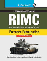 Rimc (Rashtriya Indian Military College) Entrance Examination Guide