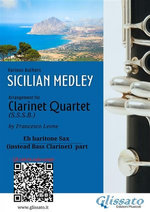 Eb Baritone Sax part (instead bass clarinet): "Sicilian Medley" for Clarinet Quartet
