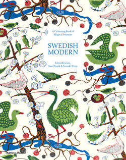 Swedish Modern: a Colouring Book of Magical Interiors