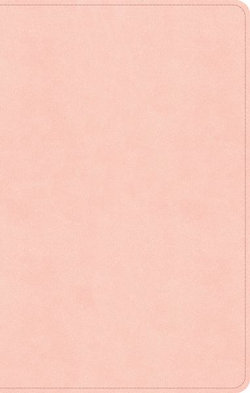 CSB Thinline Bible, Blush Pink LeatherTouch