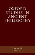 Oxford Studies in Ancient Philosophy, Volume 53