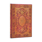 2027 The Orchard (Persian Poetry) Mini 12-Month Hardcover Dayplanner (Elastic Band Closure) Horizontal