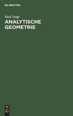 Analytische Geometrie Analytische Geometrie