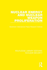 Nuclear Energy and Nuclear Weapon Proliferation Nuclear Energy and Nuclear Weapon Proliferation