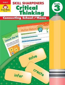 Skill Sharpeners: Critical Thinking, Grade 3 Workbook
