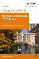Getting into University: Oxford and Cambridge 2026 Entry
