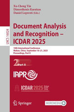 Document Analysis and Recognition – ICDAR 2025