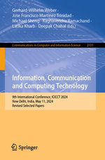 Information, Communication and Computing Technology Information, Communication and Computing Technology