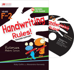 Handwriting Rules! Vic Year F-2 CD