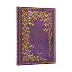 2027 New York Rose (Gilded Age) Midi 12-Month Hardcover Dayplanner (Elastic Band Closure) Vertical