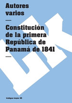 Constitucion de la primera Republica de Panama de 1841
