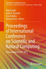 Proceedings of International Conference on Scientific and Natural Computing Proceedings of International Conference on Scientific and Natural Computing