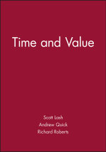 Time and Value