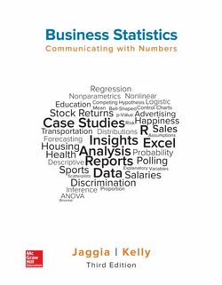 Loose Leaf for Business Statistics: Communicating with Numbers