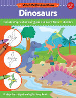 Watch Me Read and Draw: Dinosaurs
