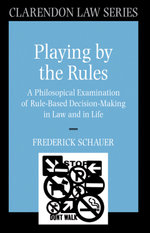 Playing by the Rules