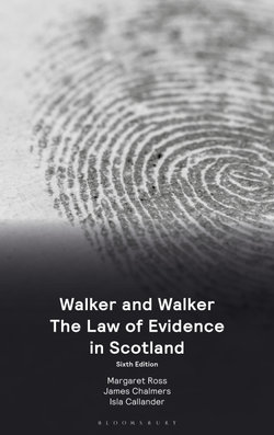 Walker and Walker: The Law of Evidence in Scotland