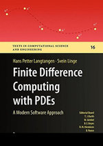Finite Difference Computing with PDEs - a Modern Software Approach