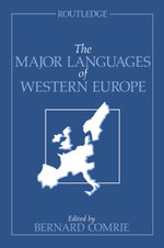 The Major Languages of Western Europe