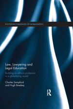 Law, Lawyering and Legal Education