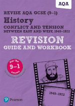 Pearson REVISE AQA GCSE History Conflict and tension between East and West, 1945-1972 Revision Guide and Workbook inc online edition - 2023 and 2024 exams