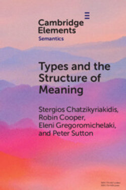 Types and the Structure of Meaning