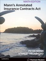 Mann's Annotated Insurance Contracts Act