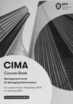 CIMA E2 Managing Performance