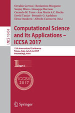 Computational Science and Its Applications - ICCSA 2017