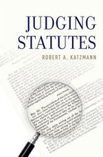 Judging Statutes Judging Statutes