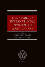 The Award in International Investment Arbitration