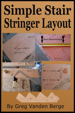 Simple Stair Stringer Layout
