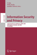 Information Security and Privacy