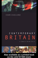 Contemporary Britain