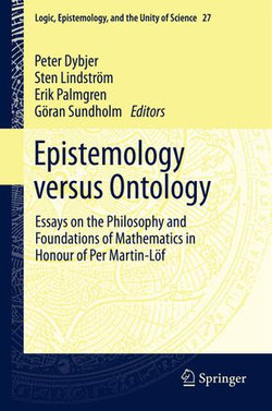Epistemology versus Ontology Epistemology versus Ontology